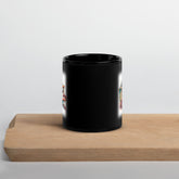 Rapper’s Rhythmic Relaxation Black Mug